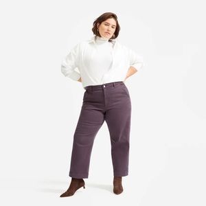 Straight Leg Crop by Everlane in Purple